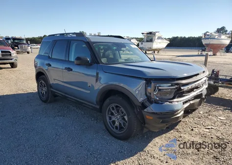 2024 Ford Bronco Sport Big Bend z USA, uszkodzony, nr VIN 3FMCR9B68RRE51033